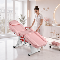 Nueva Camilla de Masaje Moderna de PVC, Cama Facial Ajustable para Hidroterapia, Salón de Belleza, Tatuajes, Pestañas, Baño, Hotel, Uso Comercial