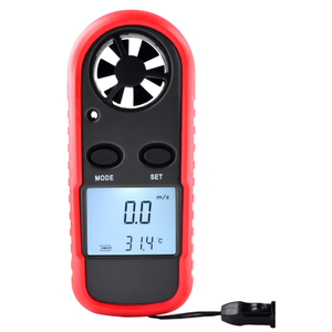 Anémomètre numérique portable avec écran LCD pour mesurer la <span class=keywords><strong>vitesse</strong></span> du vent - Product Image 1