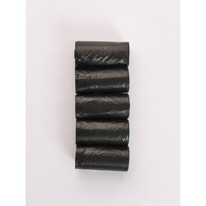 Black 5-Roll Eco-Friendly EPI <b>Plastic</b> Pet Toilet <b>Bags</b> <b>Dispenser</b> for Dog and Cat Waste - Product Image 1