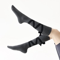 Chaussettes de compression en coton à cinq doigts pour yoga, antidérapantes, qualité supérieure, vente en gros d'usine, pour studio, maison, danse et ballet