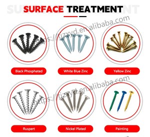 Chất lượng hàng đầu 3.5*25 mét Đen vách thạch cao vít tấm Rock vít Phillips vách thạch cao vít - Product Image 5