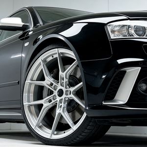 ล้อฟอร์จ Bku 5x112 สำหรับล้อออดี้ A8 S8 D5 Q3 Q5 Q7 SQ7 <span class=keywords><strong>SQ5</strong></span> Q8 RSQ8 <span class=keywords><strong>E</strong></span>-<span class=keywords><strong>tron</strong></span> GT ขนาด 19 20 21 22 นิ้ว ขอบเว้า ขัดเงา ล้ออัลลอย - Product Image 4