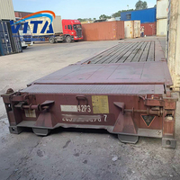 Nouveau conteneur à plateau plat 20 pieds 40 pieds 40High Cube 45HQ en vente depuis la Chine