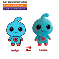 Peluches miniatures de haute qualité, super douces, remplies de PP, fabriquées sur mesure par une usine professionnelle, pour la saison des fêtes