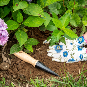 木制ハンドルDIYガーデンハンドツール简単ステンレス制プランター苗床用野菜プロットポットプラント - Product Image 6