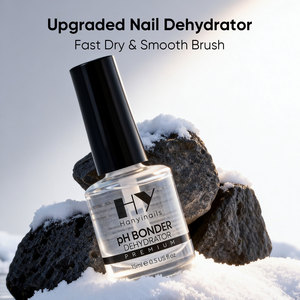 Hanyi 15ml Gel UV sans acide Préparateur de vernis à ongles Déshydratant Primer Set LED Séchage rapide 3 secondes Réduit l'huile des ongles OEM Personnalisé pH Designer - Product Image 2