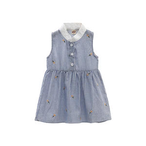 Ropa Infantil al por Mayor, Vestidos Sencillos para Niñas Pequeñas, Diseño de Vestidos Africanos Casuales para Niñas - Product Image 2