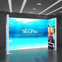 Lintel Factory : Système modulaire portable pour la conception de stands d'exposition, solutions de stands de salon professionnel, présentoirs Seg LightBox pour salons professionnels