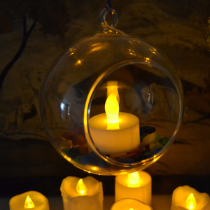 Bougies chauffe-plat à <span class=keywords><strong>LED</strong></span> sans flamme, <span class=keywords><strong>longue</strong></span> durée, pour mariage, à piles - Product Image 6
