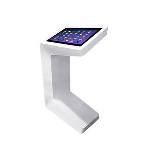 27Inch Vrijstaande Self-Service Touchscreen Kiosk Digitale Bewegwijzering Informatie Vraag Gids Kiosk Voor Bank Winkelcentrum - Product Image 5