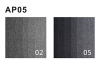 Dalles de moquette de luxe en PVC 66x66, en nylon, ignifuges, amorties, insonorisantes, pour bureaux et bâtiments commerciaux
