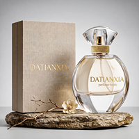 Flacon de parfum avec boîte cadeau 30ml 50ml 100ml Flacon de parfum en verre vide Boîte d'emballage personnalisée avec logo