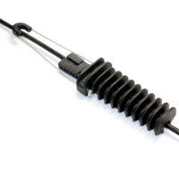 Ancrage de câble ADSS longue durée avec contact en cuivre et boîtier en nylon pour la transmission de lignes électriques, indice de protection IP53, compatible avec les œillets de 15 mm