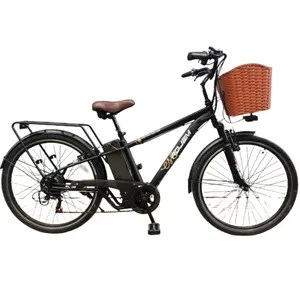 China Tianjin 36v 10.5ah Bicicleta Elétrica Longo Alcance 7 Velocidade para Homens mulher e bicicleta 250w 350w transporte carry