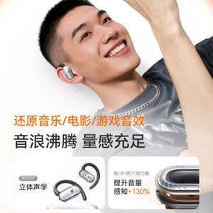 Soundcore V40i Wireless Bluetooth Earphones Open-back Sports Style IPX5 Waterproof Type-C Charging Rear-mounted - Product Image 3