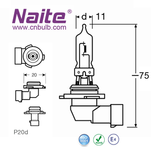 9005 éclairage phares <span class=keywords><strong>HB3</strong></span> 9005 12V 60W 65W phare de voiture accessoires lampe de système d'éclairage automatique - Product Image 5
