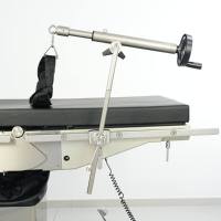 Système de traction manuel réglable pour cheville, pour table d'opération avec pince universelle