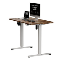 Bureau à domicile matériel de haute qualité SPCC bureau réglable 730mm-1180mm Table élévatrice debout jeu Table en direct