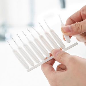Shower Head Cleaning Brush Nylon Multi Functional For Bathroom Crevice Cleaning Tool With 10 Pieces Set - Product Image 2