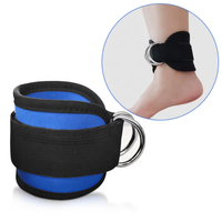 Gym Néoprène Cable Machine Kickbacks Workouts Power Training Exercices des jambes Sangles de cheville réglables