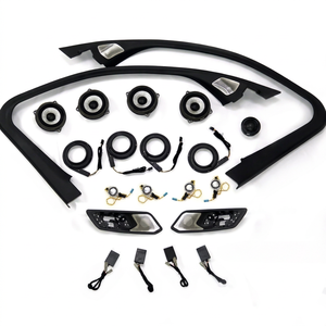 Lechezhe Nouveau Kit d'Éclairage d'Ambiance pour Haut-parleurs Audio Série 3 5 7 IX3/X5/X6/X7/G05, Matériau ABS Lumineux, Couvercle d'Haut-parleur Lumineux 5589 - Product Image 1