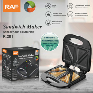 Nouvelle machine à panini automatique <span class=keywords><strong>2</strong></span> tranches, gaufrier, appareil à sandwichs triangulaires pour le petit-déjeuner - Product Image 6