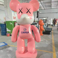 Prix d'usine, ours en résine de dessin animé moderne, Bearbrick 1000, statue de jouet, modèle de statue, statue en polyrésine, ours