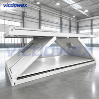 Bureau modulaire pliable en Z, conteneur résistant aux tremblements de terre, facilement déplaçable, préfabriqué, taille/couleur personnalisables, panneau sandwich
