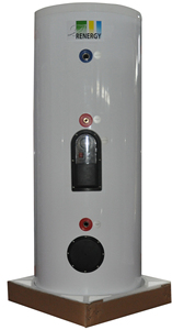 Chauffe-eau <span class=keywords><strong>thermodynamique</strong></span> à pompe à chaleur, conception OEM Pologne, 200 litres, réservoir de stockage solaire thermique - Product Image 2