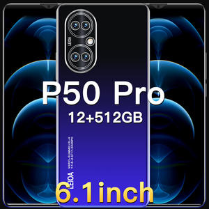 P50Pro Smartphone Android 6,1 Pantalla HD grande 65W Carga rápida Dual SIM Octa Core CPU 256GB y <span class=keywords><strong>512GB</strong></span> ROM Nuevo y usado Estado - Product Image 2
