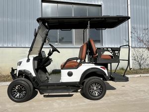 Voiturette de golf électrique compacte 4 places - Vente en gros par le fabricant, qualité supérieure, voiturette de golf électrique pour routes non publiques - Product Image 4