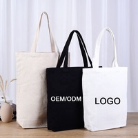 Sac fourre-tout en toile de coton réutilisable écologique personnalisé Sac de sympathie avec sacs à provisions unis imprimés de logo personnalisé