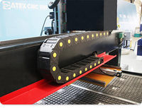 Modèles dédiés 1325-TK Linear ATC CNC Route avec caméra CCD et outil oscillant pour matériaux flexibles
