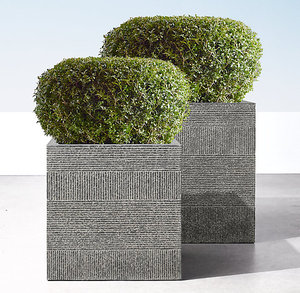 Hot selling modern outdoor fiberglass resin planters