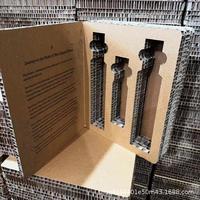 Boîte d'emballage personnalisée en carton alvéolé pour bols en céramique, avec doublure intérieure en papier kraft, anti-humidité, recyclable, colorée, type avion, pour cadeaux