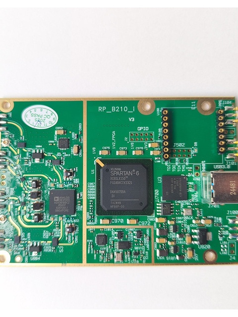 B210 Software-Defined Radio (SDR) RF Receiver Development Board Module Type-C Interface Learning Board Firmware Compatible