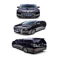Kit carrosserie complet (pare-chocs avant et arrière) pour Alphard Vellfire 2008-2014, édition luxe 2022, avec coffret en bois, sans modification de la carrosserie