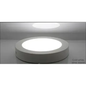 Plafonnier moderne 6W LED monté en surface Pack 10 pour bureau à domicile 4000K température de couleur télécommande interrupteur IP44 acrylique AC - Product Image 1