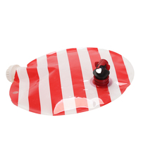 3L 5L 20L Seau en feuille d'aluminium Vanne papillon Sac circulaire pour robinet d'eau potable Sac en plastique Distributeur de boîtes utilisé pour
