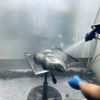 Machine de chromage de pulvérisation à prix compétitif utilisée pour le revêtement de bois en plastique métallique dans une usine de fabrication de cabines de pulvérisation
