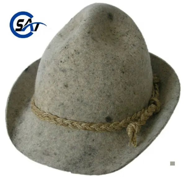 100% lana australiana feltro Tedesco Tradizionale Bavarese cappello