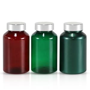 Bouteilles en plastique PET Capsule vide Pilule Tablette Médicament Emballage alimentaire Santé Vitamine Complément alimentaire avec couvercle - Product Image 3