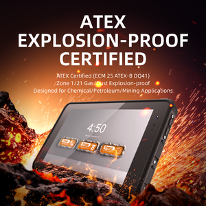 Hugerock H81 nhà máy ánh sáng mặt trời có thể đọc được chống cháy nổ 6 + 64GB Quản Lý Hàng Tồn Kho Máy quét mã vạch công nghiệp gồ ghề máy tính bảng - Product Image 5