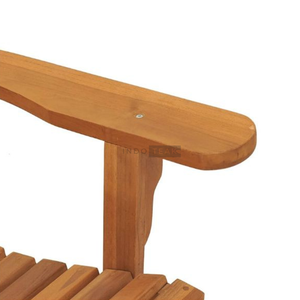 Adirondack <b>Rocking</b> <b>Chair</b> with Modern Design Solid Teak Wood Durable Comfort for Courtyard & Villa <b>Outdoor</b> Use - Product Image 5