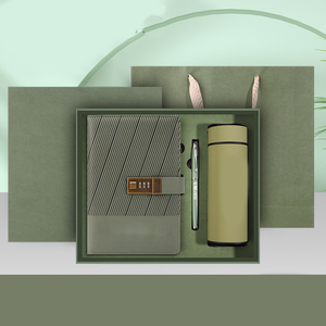 Idea promozionale di lusso <span class=keywords><strong>per</strong></span> gli uomini Set Regalo Cajas De Regalo penna taccuino con penna Thermos Set Regalo aziendale - Product Image 2
