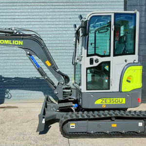 Excavatrice sur chenilles Zoomlion ZE35GU de 3,5 tonnes efficace pour les travaux de terrassement, avec pompe et moteur pour les espaces restreints (bêche de 0,1 m) - Product Image 1