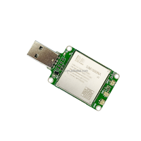 SIM7600NA-H Dongle HAT Waveshare Raspberry Pi Jetson Nano LTE Cat-4 4G Mendukung Penentuan Posisi GNSS untuk Amerika Utara A943