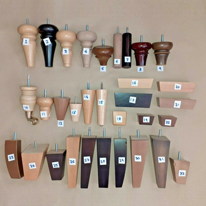 Phụ kiện nội thất gỗ nguyên khối tùy chỉnh, chân tủ gỗ nguyên khối hiện đại, chân ghế <span class=keywords><strong>sofa</strong></span> gỗ, chân ghế gỗ - Product Image 3