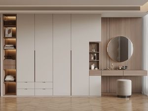 Armario de Dormitorio Moderno con Diseño Minimalista, Puerta Corredera, Gran Capacidad, Mueble de Madera para Hotel, Venta Directa de Fábrica - Product Image 3