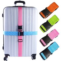 Sangle de connexion de bagage de ceinture de valise personnalisée avec boucle réglable
